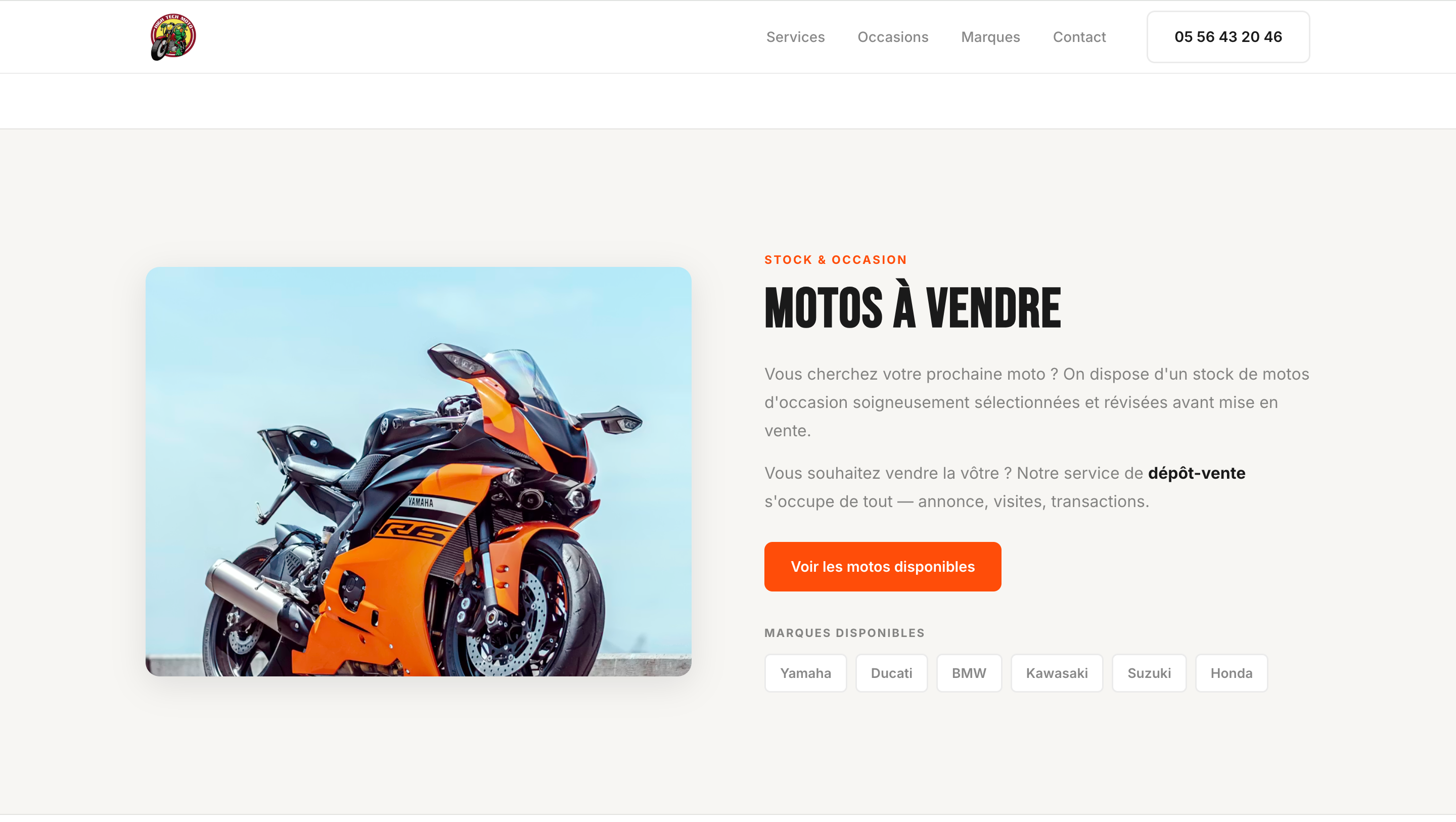 Aperçu de High Tech Moto